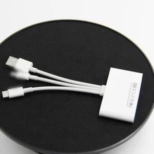 For IPhone/iPad 5 In 1 Memory Card Reader USB 3.0 OTG Adapter SD Card Reader - Afbeelding 1 van 9