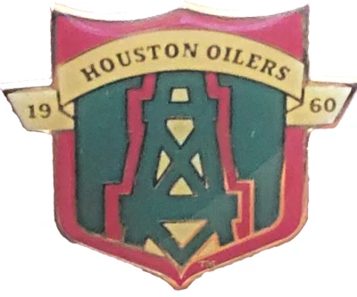 NFL Houston Oilers 1960-1996 Imprinted Products 1993 Lapel Pin - Image 1 of 3