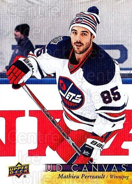 2017-18 Upper Deck Canvas #87 Mathieu Perreault - Image 1 of 1