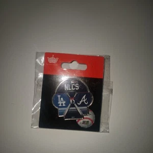 2021 NLCS LOS ANGELES Dodgers VS Atlanta Braves PIN - Picture 1 of 1