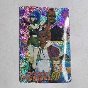 Vtg The King of Fighters 99 Leona Heavy D Brian Battler & Lucky Prism Sticker - Picture 1 of 4