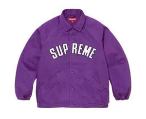 🔥 Supreme Arc Denim Coaches Jacket - Purple XL 🧥 - Picture 1 of 6