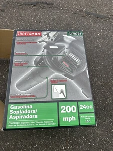 Vacuum Parts For Craftsman 24cc 2-cycle vac NEW bag, Elbow,lower,knob Tubes. - Picture 1 of 7