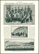 1902 MONTENEGRO Cettinje Defenders Standing Battalion Post Office Barracks (92)