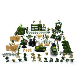 Militär Spielset Kunststoff Spielzeugsoldat Armee Männer 1:36 Maßstab Modell - Bild 1 von 4