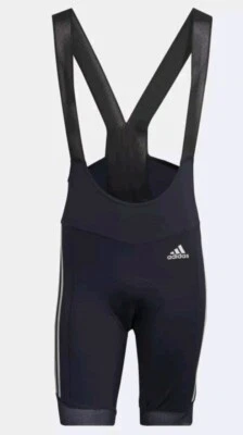 Adidas Aeroready The Bib M Cycling Shorts Padded Tights Ink Blue Size S HM6424 - Image 1 of 4