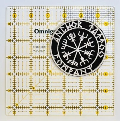 Anchor Tattoos Company Iron On Patch Badge Embroidered - Image 1 of 2