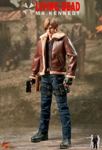 Pre-order Hot Heart FD014A 1/6 Resident Evil Leon Kennedy 12" Male Action Figure Cover