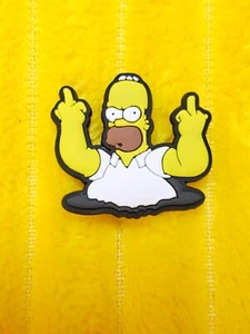Homer Simpson finger Shoe Croc Charm - Picture 1 of 1