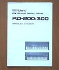 ROLAND RD-200 RD-300 Manuale di istruzioni - Manuale d'Uso - Manuale Utente