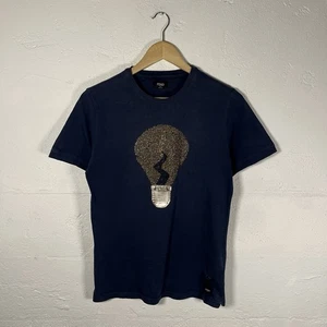 Camiseta Fendi Lightbulb para hombre pequeña azul manga corta - Imagen 1 de 9