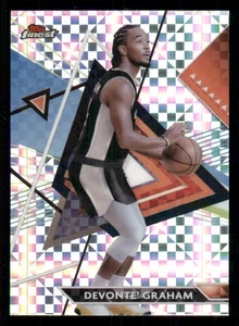 2023-24 Finest Checkerboard Refractors #159 Devonte' Graham UC - Picture 1 of 2