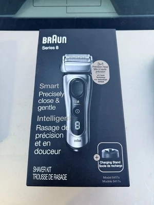 Braun Series 8 8417s Rechargeable Wet Dry Men's Electric Shaver Beard Trimmer - Image 1 of 4