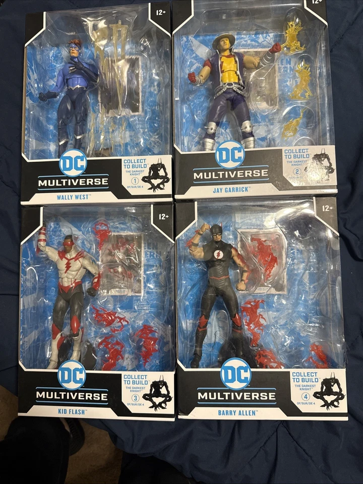 Juego de 4 figuras de acción McFarlane DC Multiverse Speed Metal ***SIN BAF*** Foto 1 de 4