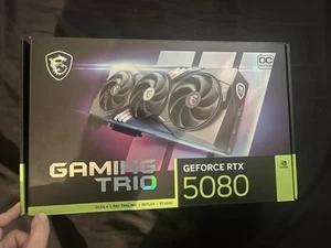MSI NVIDIA GeForce RTX 5080 16GB GAMING TRIO OC Edition 16GB GDDR7 - Picture 1 of 4