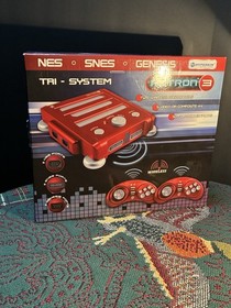 Hyperkin Retron 3 Launch Edition Red Console: NES - SNES - SEGA GENESIS