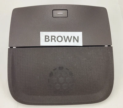 08-12 Buick Enclave Dash Compartment Storage Box Cubby w/ Speaker BROWN - Image 1 of 4