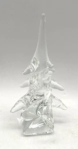 Clear Glass 6" Christmas Tree - Picture 1 of 2