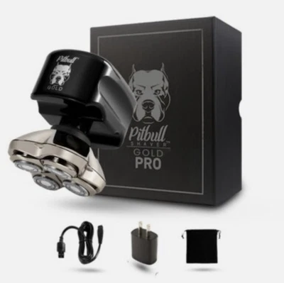 Afeitadora eléctrica Skull Pitbull Gold Pro afeitadora giratoria - PBG4X Foto 1 de 4