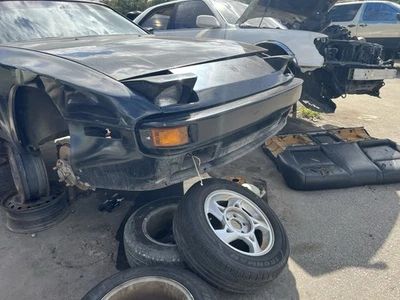 84-86 Porsche 944 OEM delantero derecho pasajero eje nudillo cubo rueda con rotor Foto 1 de 2