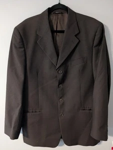 GB Baroni Made in Italy Men’s 100% Super Lanificio 120’s Wool Jacket Size 42L - Picture 1 of 9