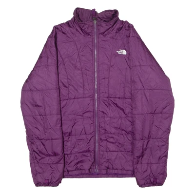 THE NORTH FACE Womens Quilted Jacket Purple Nylon L - Image 1 of 4
