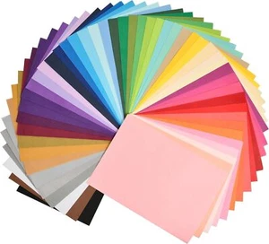500 Colored Tissue Paper Bulk for Gift Bags 50 Multicolor Tissue Paper for Gi... - Picture 1 of 7