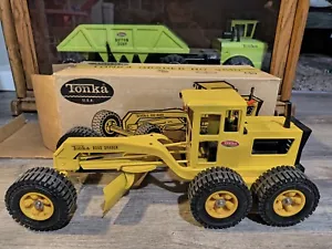 Vintage 1969 Tonka Road Grader No. 2510 - In The Box - Picture 1 of 12