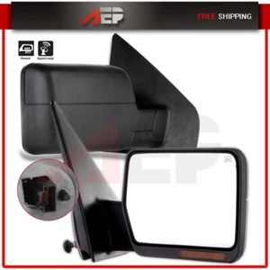 For 2004-06 Ford Pair Set Side View Power Heated LED Turn Signal Towing Mirrors - Picture 1 of 7