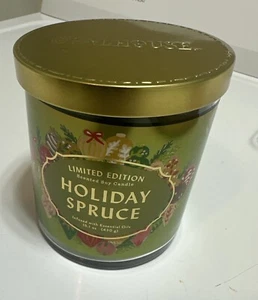 Limited Edition Duftkerze Soja, Urlaub, Fichte angereichert mit ätherischen Ölen. - Bild 1 von 2