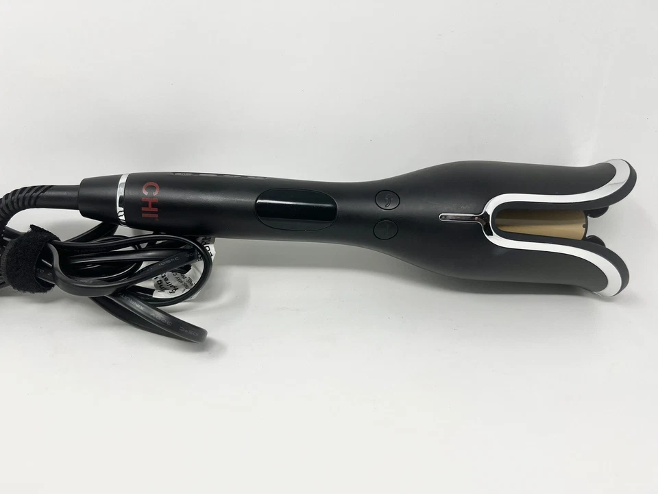 Chi Spin N Curl 1" Ceramic Rotating Hair Curler Matte Black - Image 1 of 4