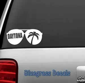 Adesivo decalcomania B1065 DAYTONA FLORIDA HOLIDAY AVIATOR auto camion laptop Mac art - Foto 1 di 1