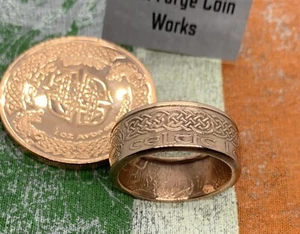 1 oz Celtic Lore .999 Anello Monete Rame Nodo Celtico Irlanda Scozzese - Foto 1 di 12
