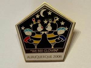 Pin de solapa esmaltada brillante We Bee Albuquerque 2008 1 de 500 edición limitada - Imagen 1 de 2