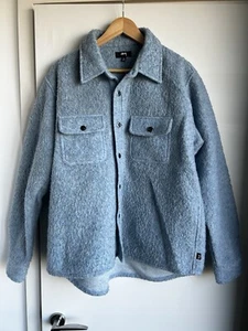 Stussy CPO casentino wool Blend Shirt Medium - Picture 1 of 3
