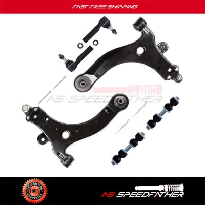 Brazos de control inferiores delanteros 6 piezas para Chevrolet Monte Carlo 2000-2007 barras de amarre Foto 1 de 4