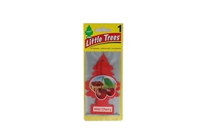 4-Pack Little Trees Car & Home Air Freshener - Long Lasting Scents - Wild Cherry - Picture 1 of 1