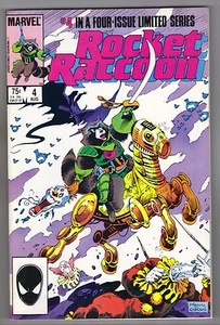 ROCKET RACCOON #4 - BILL MANTLO SCRIPTS - MIKE MIGNOLA ARTWORK - 1985 - Picture 1 of 1