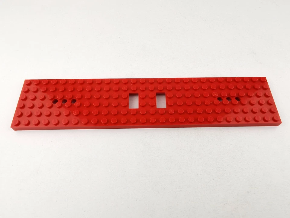 Lego® 4093a  Eisenbahn Platte Wagen rot 6x28 3 Loch für 4565 10173 10020 5309 - Bild 1 von 1