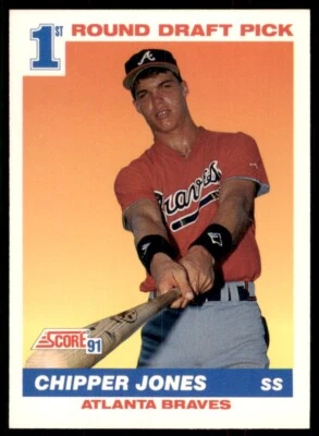 1991 Score #671 Chipper Jones RC - Image 1 of 2
