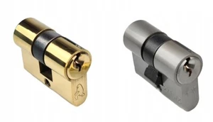 TÜRSCHLOSS LOB YETI 20/20 NICKEL/MESSING 3 SCHLÜSSEL - Bild 1 von 7