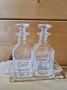 Menage Set Glas 3 tlg. Essig und Öl / 2 x ca. 150ml / DaVinci - Bild 1 von 3