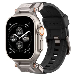 Pour Apple Watch Ultra 49 mm | Bracelet de montre Spigen DuraPro Armor PU - Photo 1 sur 16
