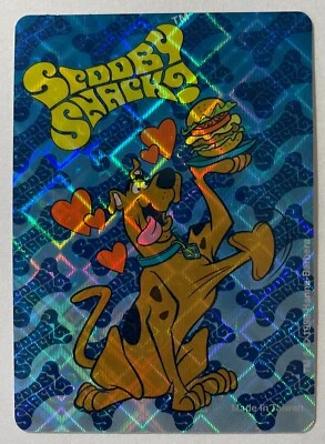 1998 Hanna Barbera Scooby Doo Scooby Snacks Konica Sticker - Image 1 of 2