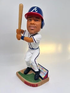 Atlanta Braves Gary Sheffield Action bobblehead ticket Base Foco - Picture 1 of 11