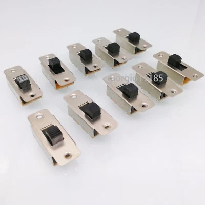US Stock 10pcs SS-23F19G5 6 Pin DPST ON-ON Solder Pin AC Slide Switch
