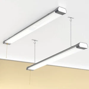 2 Pack 100W LED Shop Light High Bay Wall Mount Fixture ETL Listed For Workshop - Picture 1 of 10