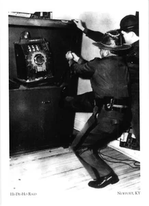 Cartolina 1951 Hi-De-Ho Raids Newport Kentucky - Foto 1 di 4