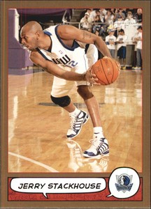 2004-05 (BKB) Bazooka Gold #62 Jerry Stackhouse