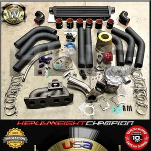05-10 Scion TC/08-15 XB 2AZ-FE Turbo Cargador Kit T3/T4 Cooler+Bov - Imagen 1 de 7
